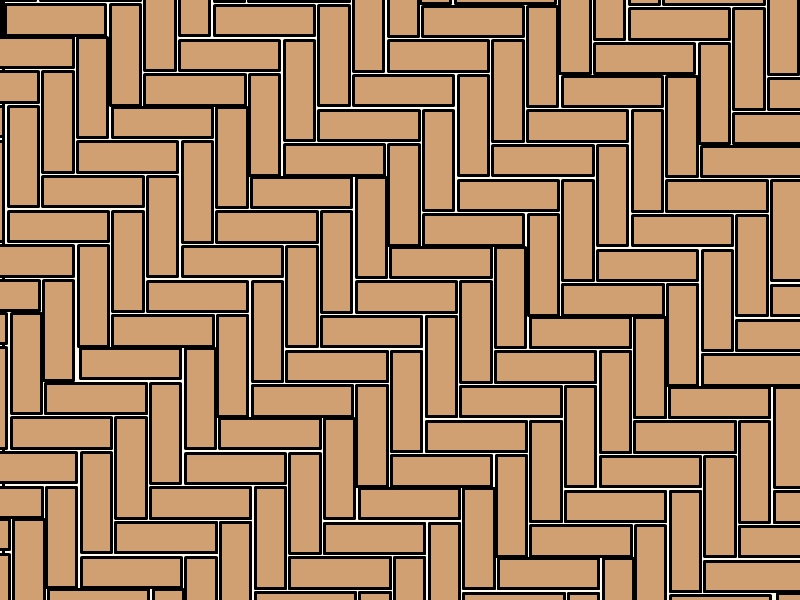 網代（あじろ）貼り